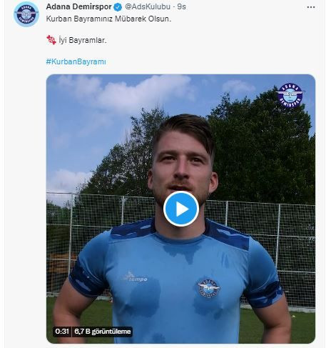 Gençlik ve Spor Bakanlığı, federasyonlar ve kulüpler Kurban Bayramı dolayısıyla kutlama mesajı yayımladı - Sayfa 19