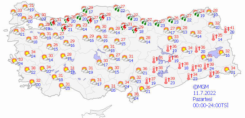 Meteoroloji İstanbul için saat verdi: Sağanak yağışa dikkat! - Sayfa 7