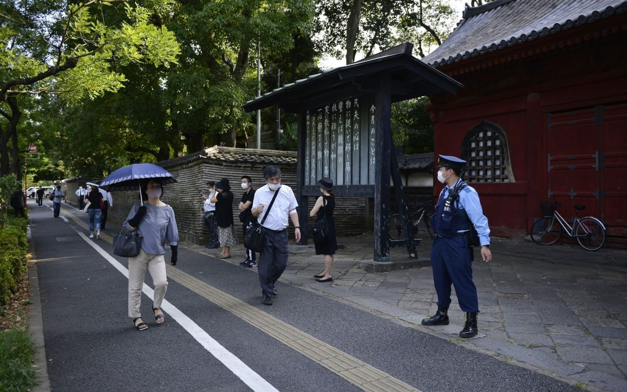 Suikasta uğrayan eski Japonya Başbakanı Abe Şinzo için cenaze töreni yapıldı - Sayfa 18