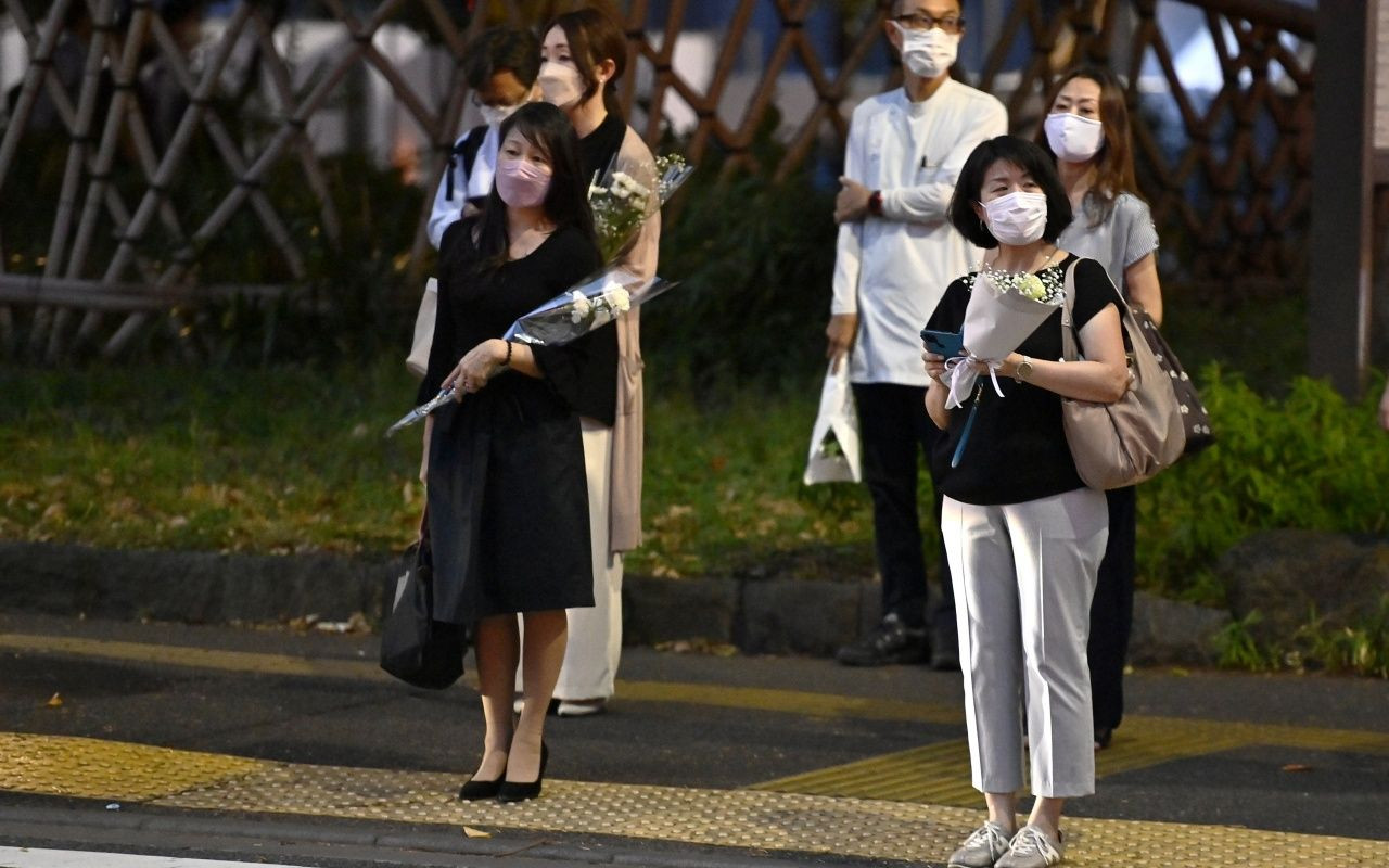 Suikasta uğrayan eski Japonya Başbakanı Abe Şinzo için cenaze töreni yapıldı - Sayfa 14