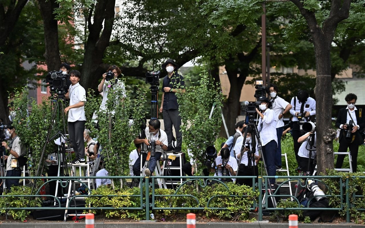 Suikasta uğrayan eski Japonya Başbakanı Abe Şinzo için cenaze töreni yapıldı - Sayfa 10