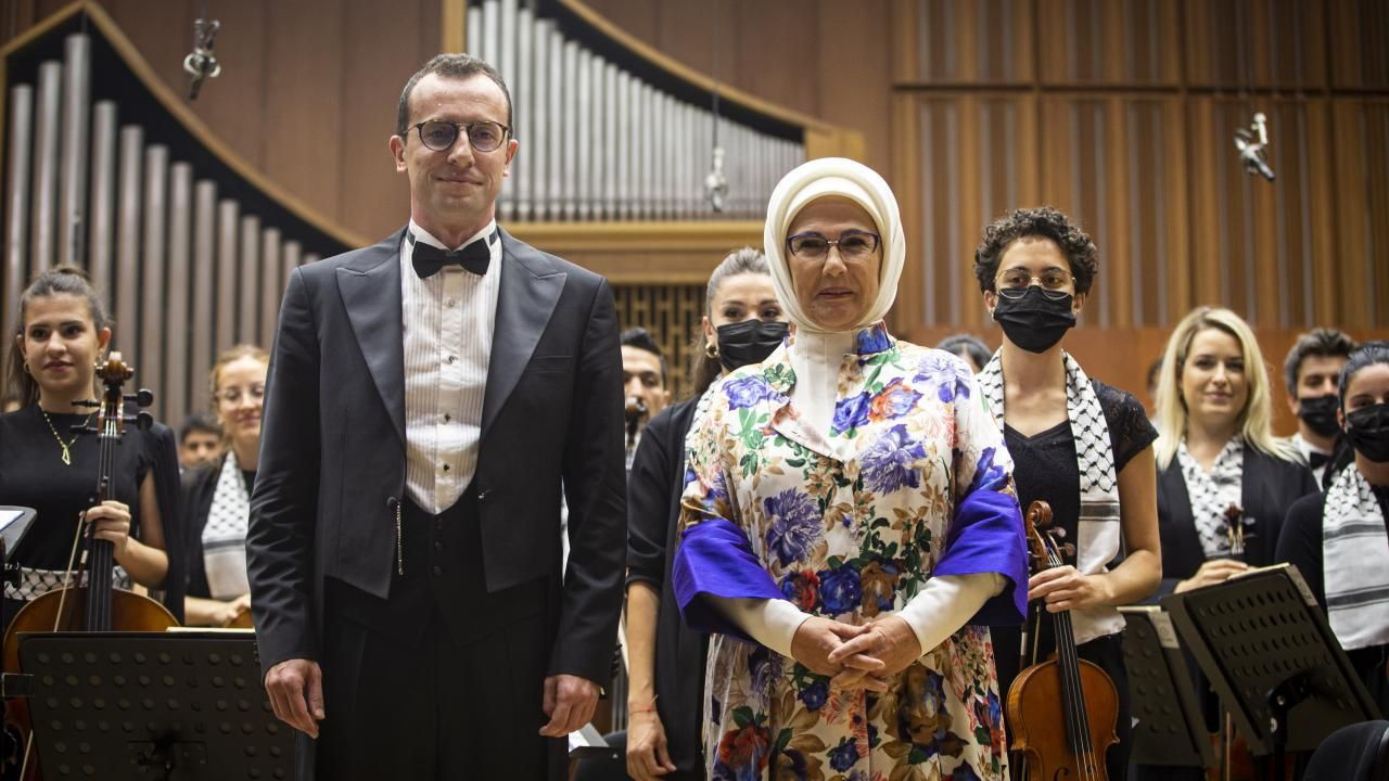 Emine Erdoğan Filistinli sanatçıların "Barış Konseri"ni izledi - Sayfa 8