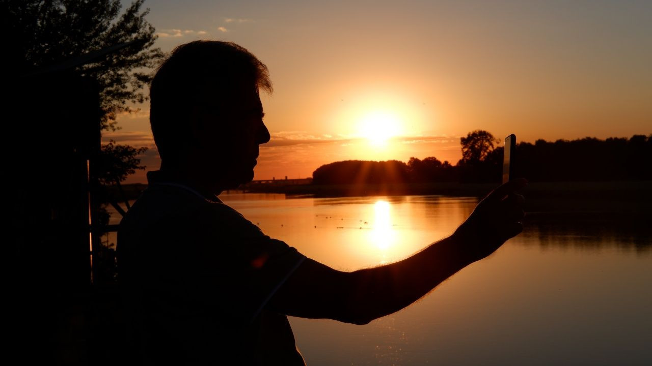 Meriç Nehri’nde gün batımı ile oluşan masalsı manzara görenleri kendine hayran bırakıyor - Sayfa 6