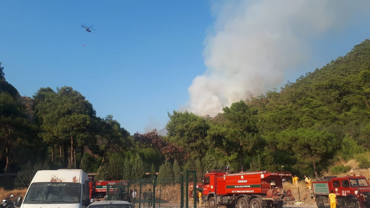 Marmaris'ten sevindiren haber! Orman yangını kontrol altına alındı - Sayfa 11