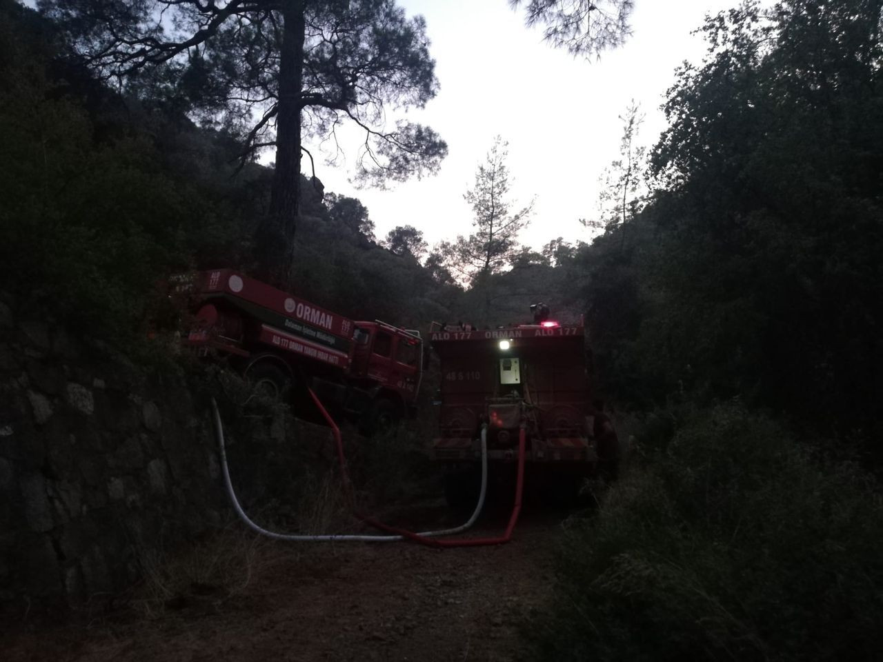 Marmaris'ten sevindiren haber! Orman yangını kontrol altına alındı - Sayfa 7