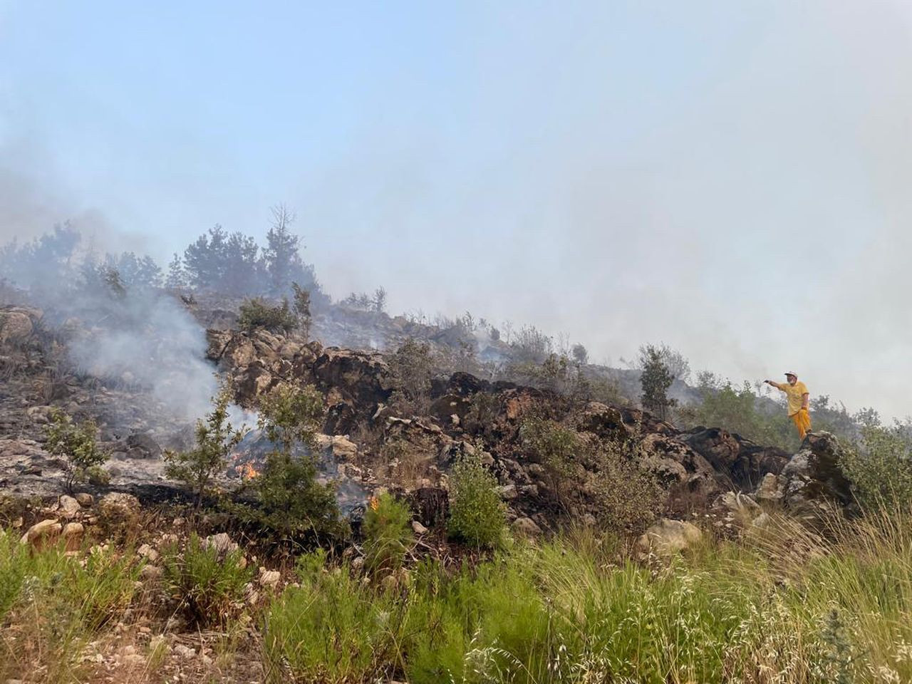 Burdur'da orman yangını! Karadan ve havadan müdahale ediliyor - Sayfa 7
