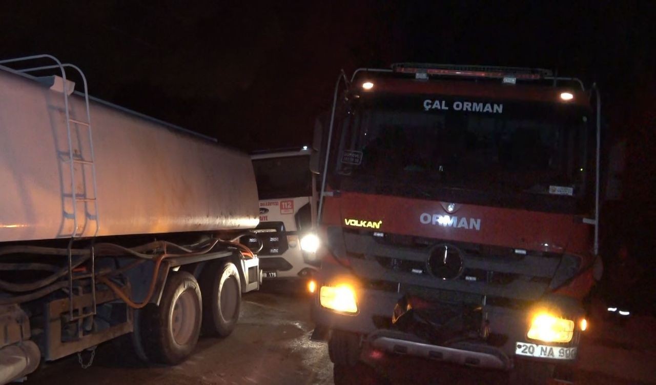 Burdur'daki orman yangınında gece mesaisi! Alevler söndürüldü, soğutma çalışması devam ediyor - Sayfa 2