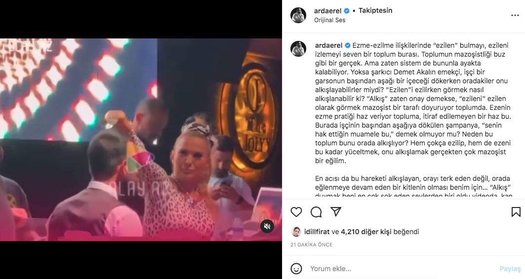 Ünlü isimler sessiz kalmadı! Şampanyayı garsonun kafasına döken Demet Akalın'a tepki yağdı - Sayfa 9