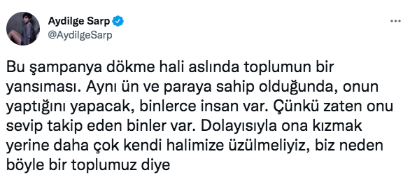 Ünlü isimler sessiz kalmadı! Şampanyayı garsonun kafasına döken Demet Akalın'a tepki yağdı - Sayfa 5