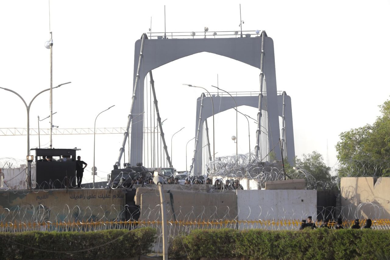 Bağdat’ta İran destekli Şii grup, Yeşil Bölge önünde oturma eylemi başlattı - Sayfa 10