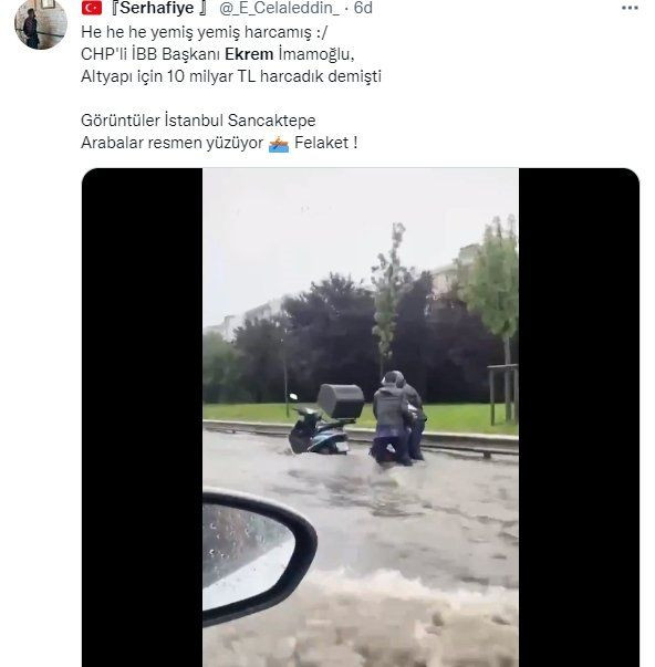 Sel felaketinde yine Ekrem İmamoğlu gündemde!  'Sorunu çözdük' dediği yerleri sel aldı - Sayfa 8