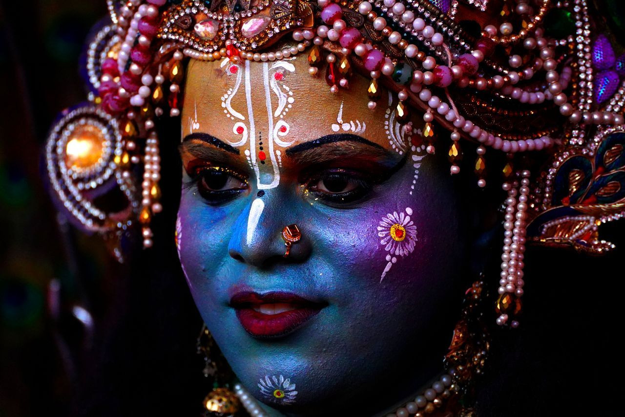 Hindistan'daki Janamastmi Festivali göz kamaştırdı - Sayfa 5