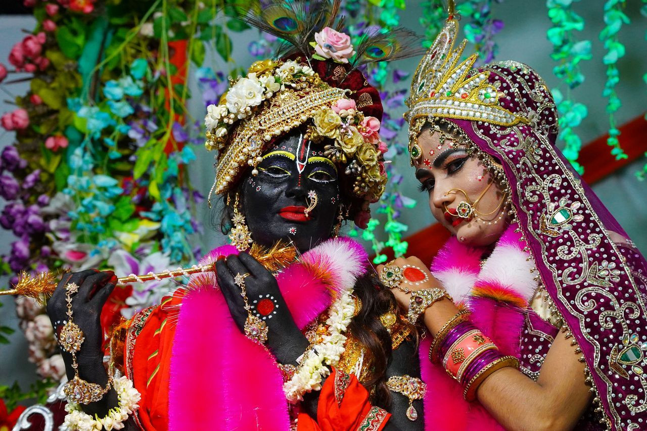 Hindistan'daki Janamastmi Festivali göz kamaştırdı - Sayfa 7