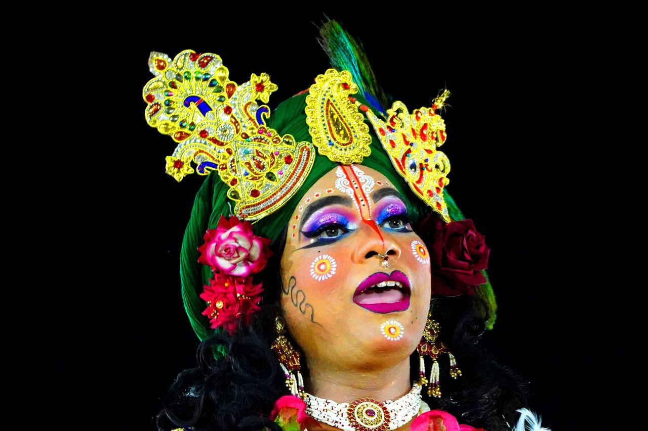 Hindistan'daki Janamastmi Festivali göz kamaştırdı - Sayfa 14