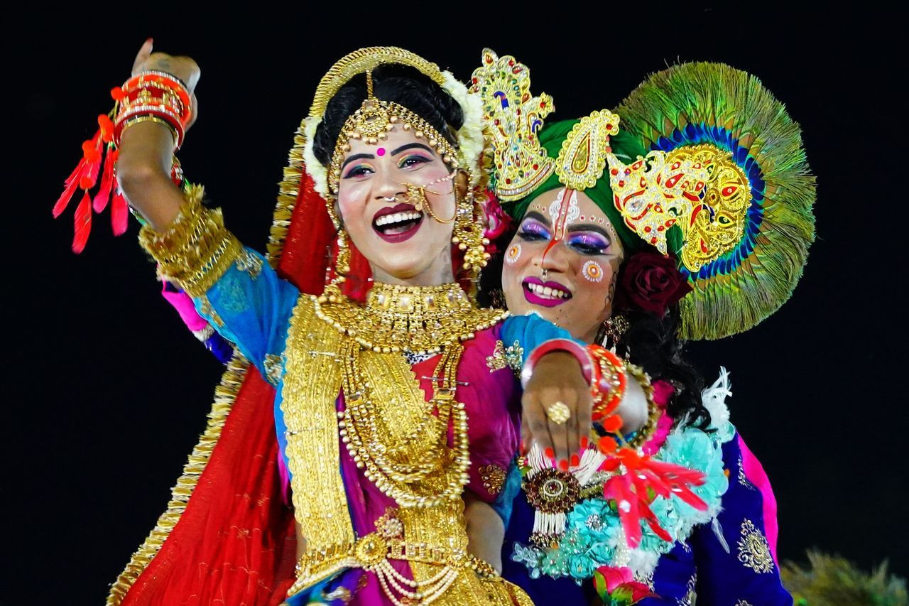 Hindistan'daki Janamastmi Festivali göz kamaştırdı - Sayfa 15