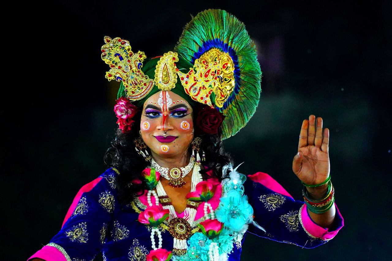 Hindistan'daki Janamastmi Festivali göz kamaştırdı - Sayfa 17