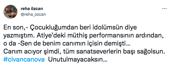Civan Canova vefatıyla sanat camiasını yasa boğdu! Acı haberin ardından ünlüler üzüntülerini dile getirdiler - Sayfa 27