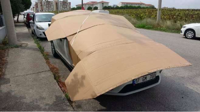 Beklenen yağışa karşı Çanakkale'de teyakkuz başladı: Doluya karşı araçlarını böyle korumaya çalıştı - Sayfa 6