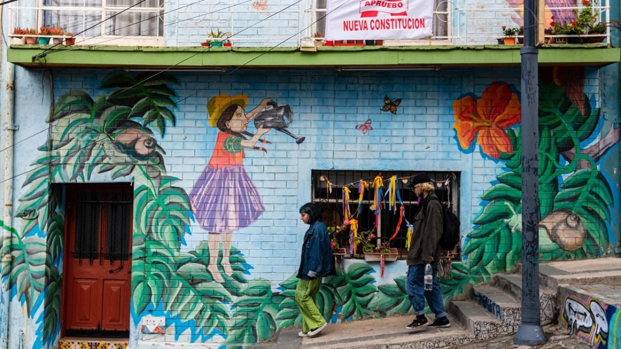 Şili’nin Valparaiso şehrinde sanat sokaklara yansıdı - Sayfa 6