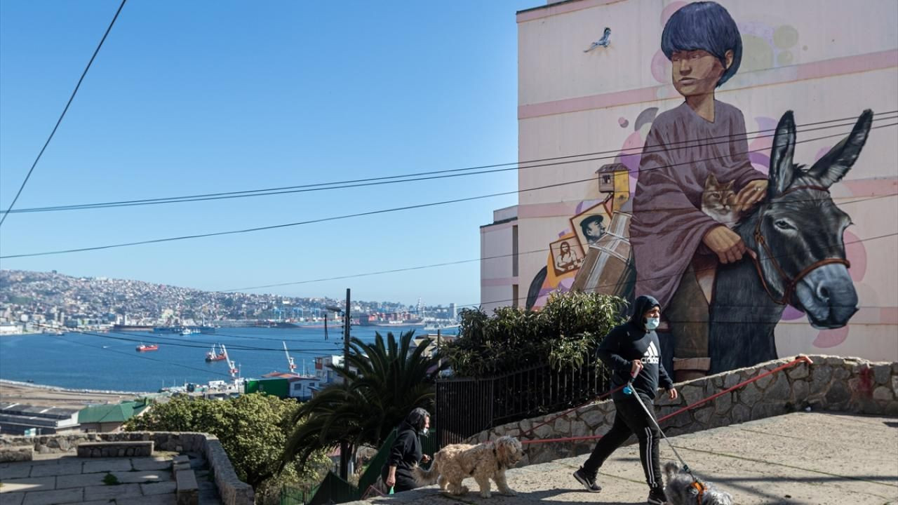 Şili’nin Valparaiso şehrinde sanat sokaklara yansıdı - Sayfa 12