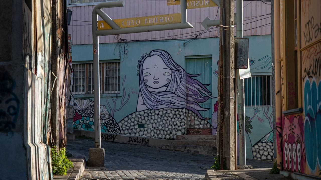 Şili’nin Valparaiso şehrinde sanat sokaklara yansıdı - Sayfa 13