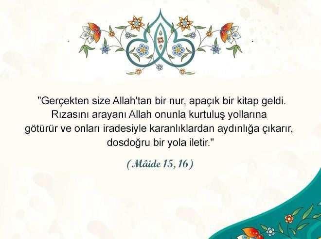 Kur'an-ı Kerim’de insanlara yol gösteren 20 ayet - Sayfa 9