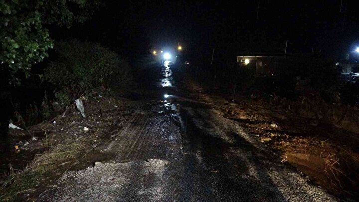 Çanakkale'de sağanak yağış: Yol çöktü! Köye giriş çıkış yapılamıyor... - Sayfa 6