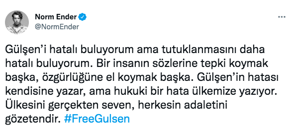 Ünlü isimler tutuklanan Gülşen'e ve hakaretine destek verdiler - Sayfa 25