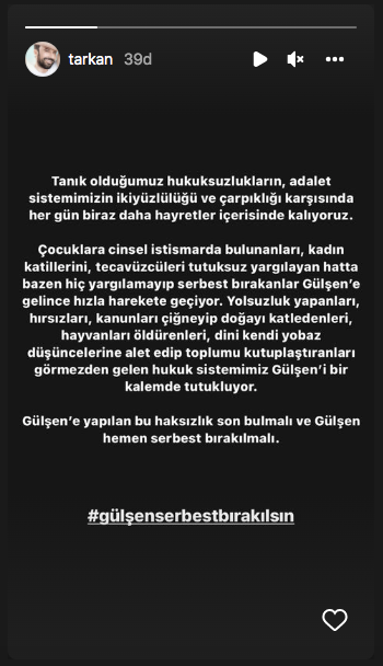 Ünlü isimler tutuklanan Gülşen'e ve hakaretine destek verdiler - Sayfa 33