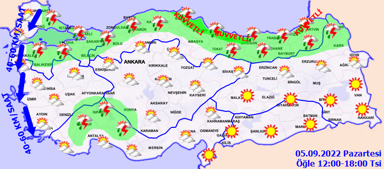 Meteoroloji’den sarı ve turuncu kodlu uyarı geldi! Yarın kuvvetli ve şiddetli yağış geliyor - Sayfa 5