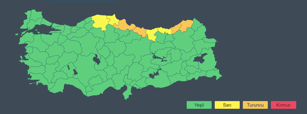 Meteoroloji'den 8 ile sarı ve turuncu kodlu uyarı: Sonbahar tam anlamıyla geldi... Gün boyu sağanak etkili olacak... - Sayfa 7