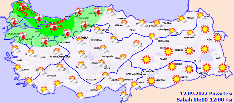 Meteoroloji İstanbul dahil birçok ile kuvvetli yağış uyarısı yaptı! İşte yarın kuvvetli yağışın etkili olacağı o iller… - Sayfa 3