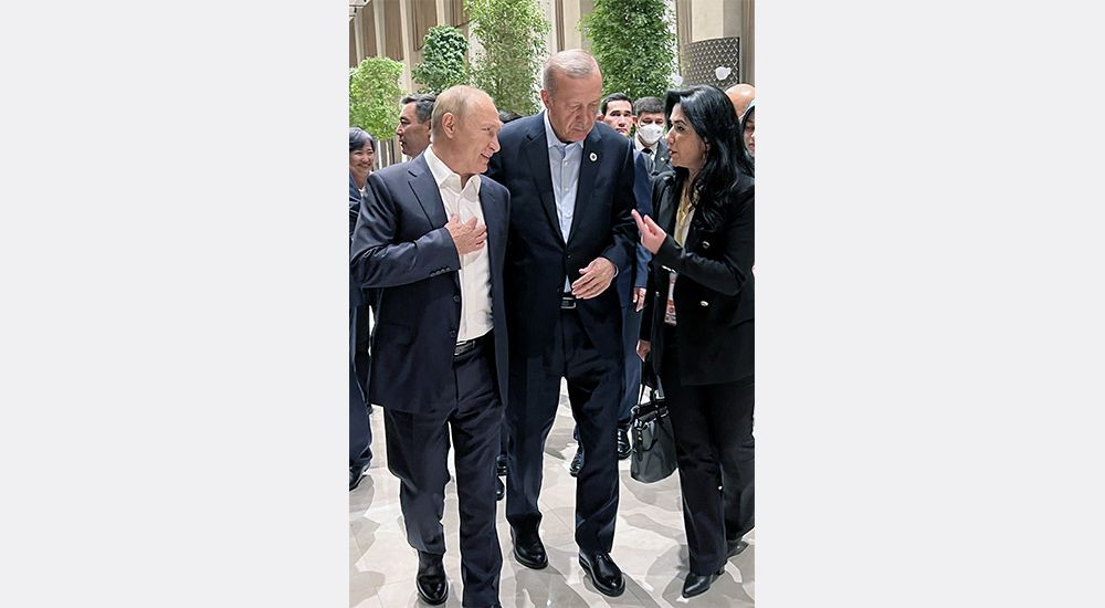 Özbekistan'da günün fotoğrafı: Liderlerin gözü Cumhurbaşkanı Erdoğan'da! - Sayfa 6