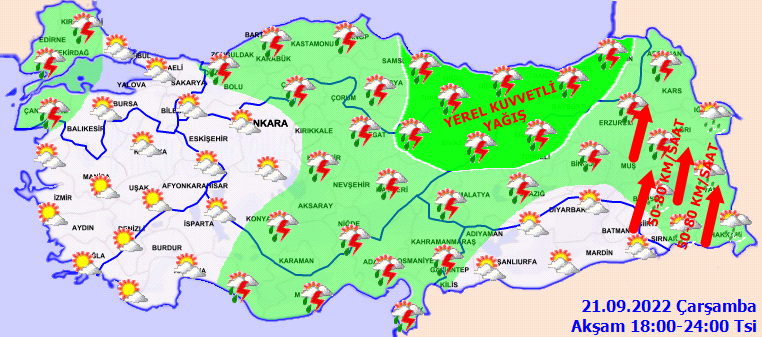 Meteoroloji'den yurt geneline kuvvetli yağış uyarısı! 4 gün boyunca sürecek... - Sayfa 6