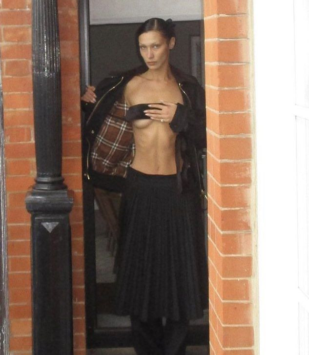 Kemikleri sayılıyor! Bella Hadid'in aşırı zayıf görüntüsü sevenlerini korkuttu - Sayfa 6