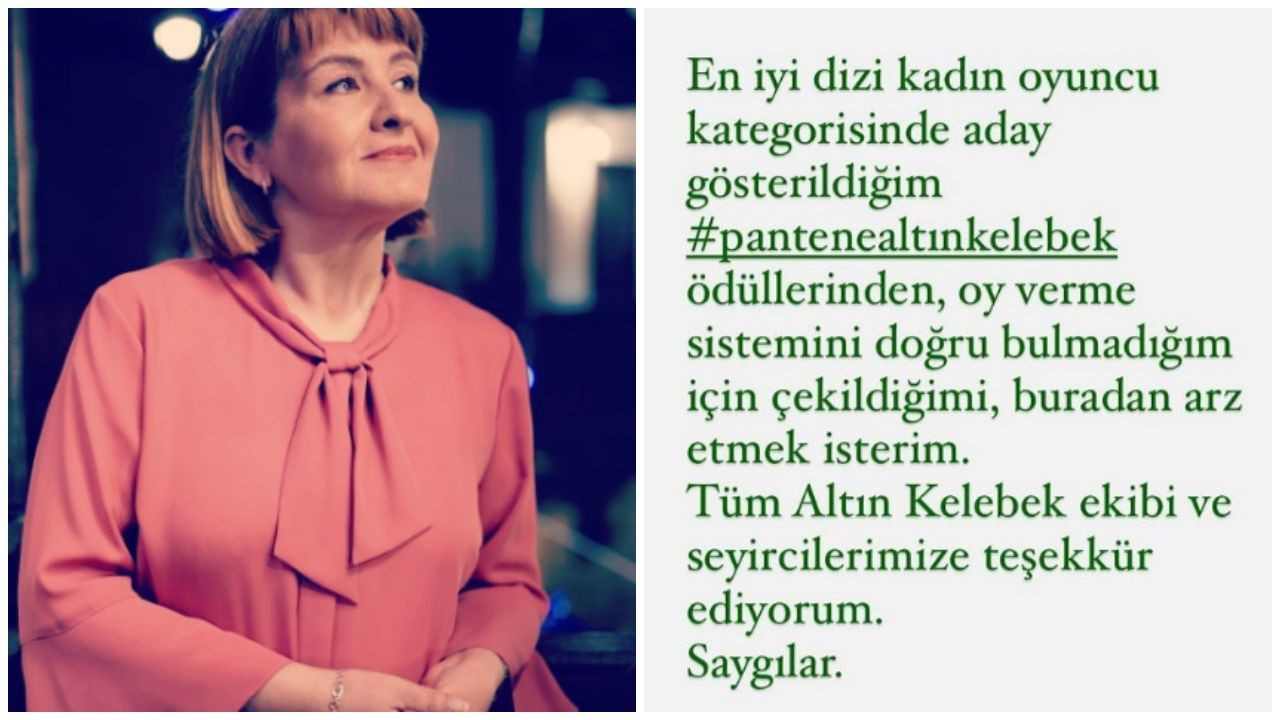 Bazı ünlü isimler ''48'inci Pantene Altın Kelebek Ödülleri'' adaylığından çekildiklerini duyurdular - Sayfa 9