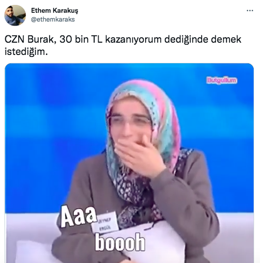 Aylık gelirinin 30 bin TL olduğunu açıklayan CZN Burak sosyal medyanın diline düştü - Sayfa 6