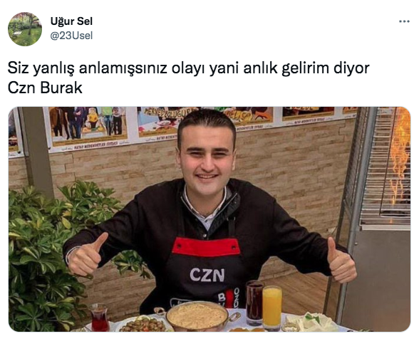 Aylık gelirinin 30 bin TL olduğunu açıklayan CZN Burak sosyal medyanın diline düştü - Sayfa 7