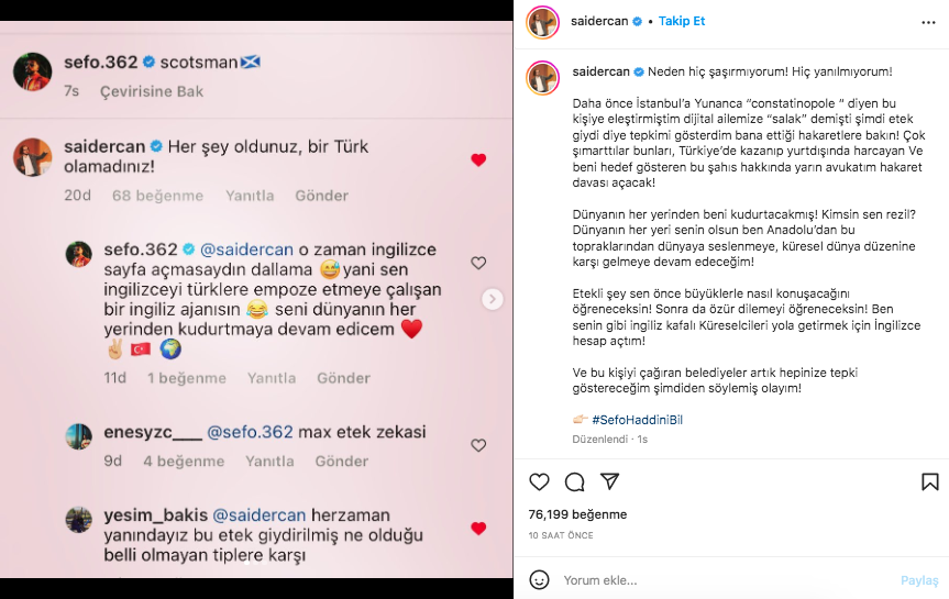 Etek giyen rapçi Sefo'ya tepki yağıyor! Yazar Said Ercan birbirlerine girdiler - Sayfa 7