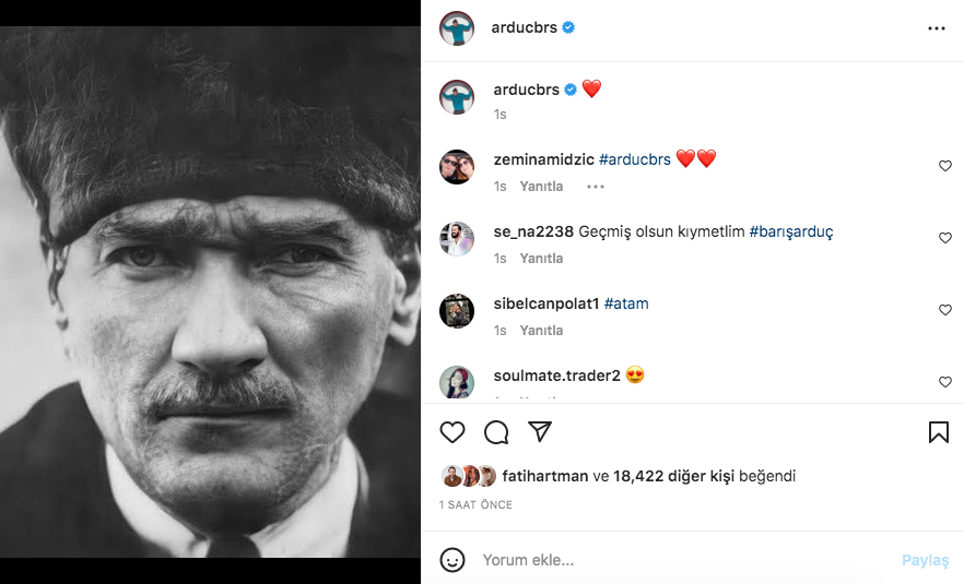 Ünlü isimlerden '10 Kasım Atatürk'ü Anma Günü' paylaşımları - Sayfa 23