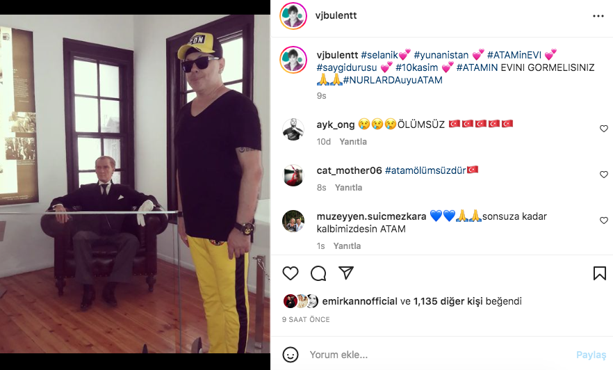 Ünlü isimlerden '10 Kasım Atatürk'ü Anma Günü' paylaşımları - Sayfa 46