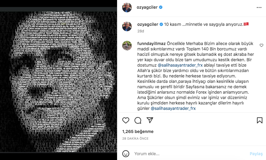 Ünlü isimlerden '10 Kasım Atatürk'ü Anma Günü' paylaşımları - Sayfa 32