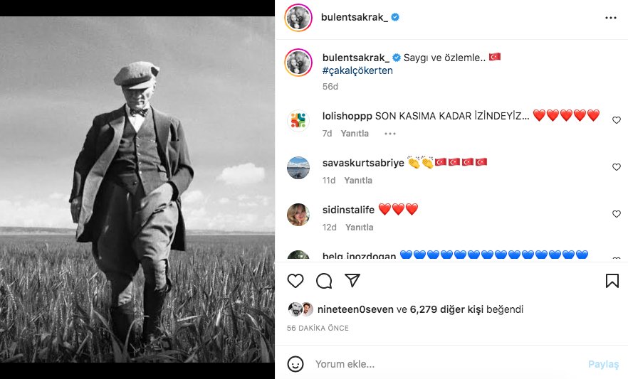 Ünlü isimlerden '10 Kasım Atatürk'ü Anma Günü' paylaşımları - Sayfa 44