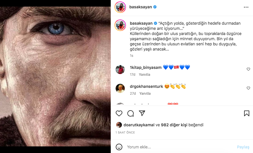 Ünlü isimlerden '10 Kasım Atatürk'ü Anma Günü' paylaşımları - Sayfa 10