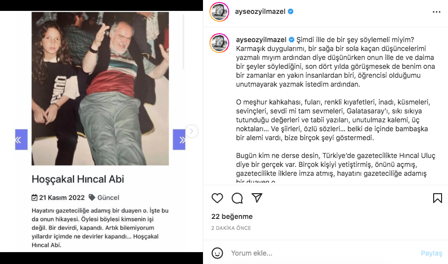Ünlü isimlerden Hıncal Uluç paylaşımları... Vefatının ardından üzüntülerini sosyal medyadan dile getirdiler - Sayfa 7