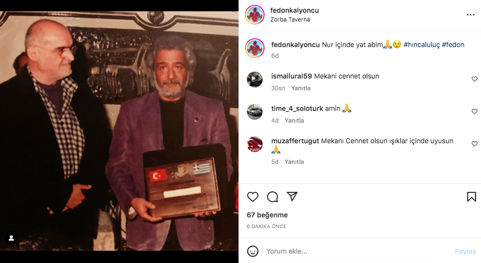 Ünlü isimlerden Hıncal Uluç paylaşımları... Vefatının ardından üzüntülerini sosyal medyadan dile getirdiler - Sayfa 8