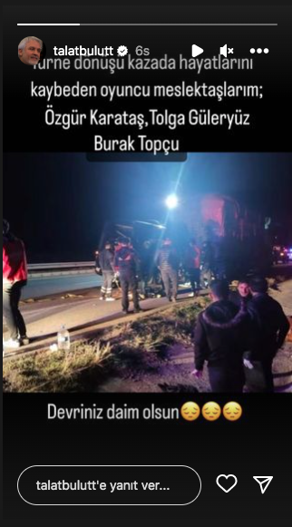 Tolga Güleryüz, Burak Topçu ve Özgür Karataş'ın hayatını kaybettiği Amasya'daki korkunç kazanın ardından ünlü isimlerden taziye mesajları - Sayfa 17