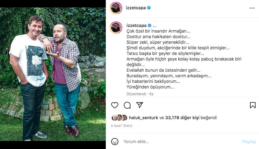 Ünlü isimlerden kansere yakalanan Armağan Çağlayan'a destek mesajları - Sayfa 10