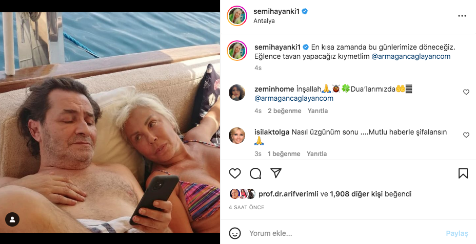 Ünlü isimlerden kansere yakalanan Armağan Çağlayan'a destek mesajları - Sayfa 13