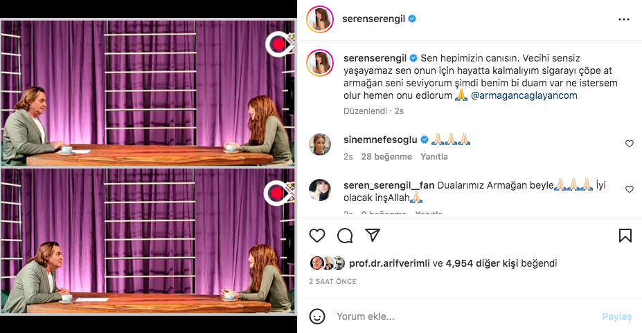 Ünlü isimlerden kansere yakalanan Armağan Çağlayan'a destek mesajları - Sayfa 9